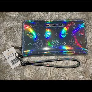 Brand new Michael Kors holographic wristlet